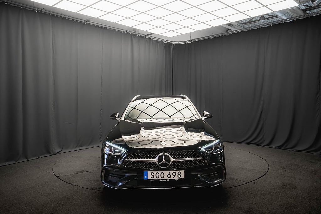 Mercedes-Benz C 300 T e AMG DRAG 360° ELSTOLAR MINNE DISTRONIC PRO MOMS