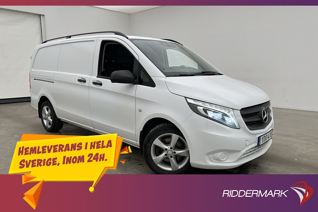 Mercedes-Benz Vito L2 119 190hk 4x4 Värmare Kamera Skinn