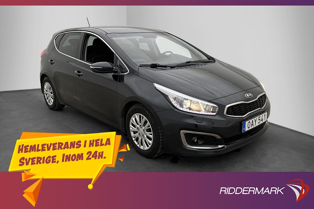 Kia Ceed 1.6 CRD 136hk Rattvärme P Sensorer Bak 0,36L/mil