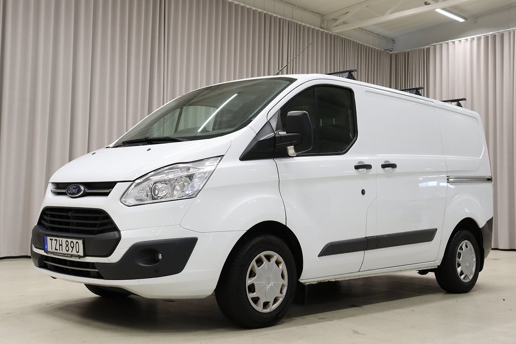 Ford Transit Custom Servicebil X2-Sidodörr Inredning Momsbil