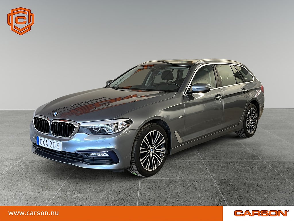 BMW 520d Touring Aut Sport line Backkamera Dragkrok Navigation
