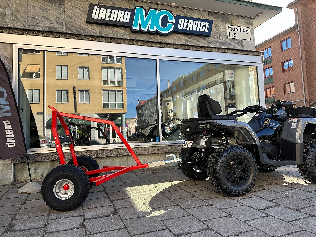 GAR Iron Baltic Lunningsvagn Stockvagn ATV | 187kr/mån