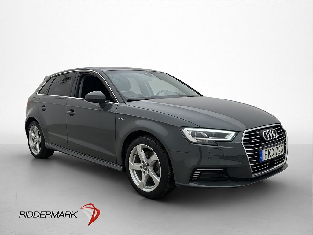 Audi A3 Sportback e-Tron 204hk Dragkrok Kamera Navi