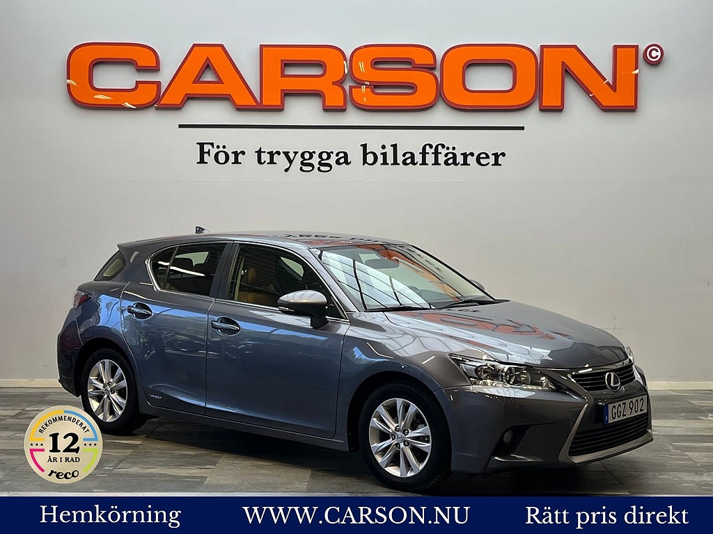 Lexus CT 200h 1.8 CVT F Sport Navi P-sensorer Skinn Bluetooth