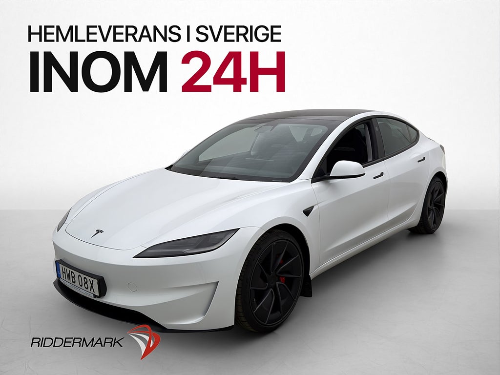 Tesla Model 3 Performance Total Självkörningsförmåga FSD