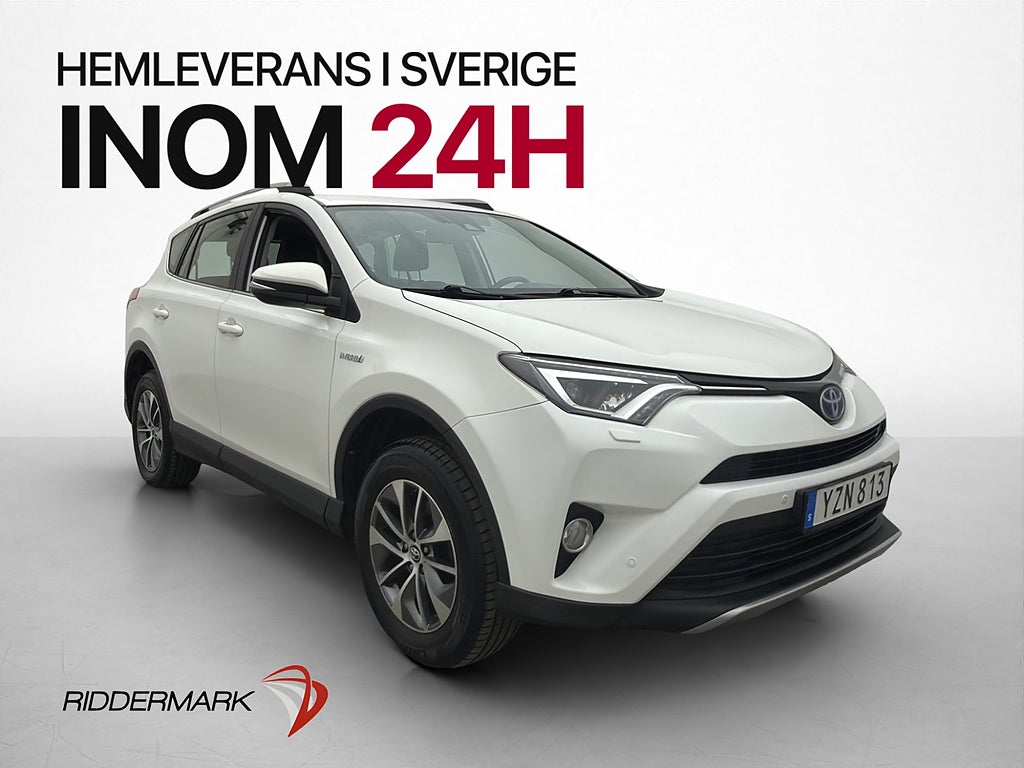 Toyota RAV4 Hybrid AWD 197hk Active Kamera Rattvärme Drag