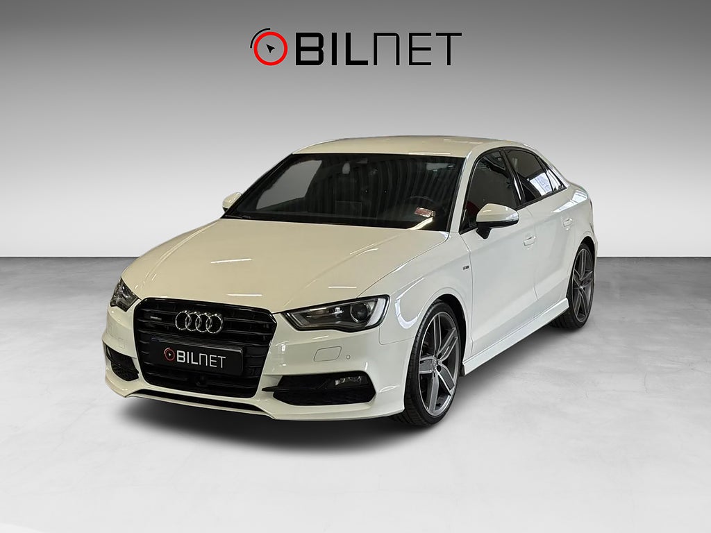 Audi A3 Sedan 2.0 TDI quattro S-tron S-Line 184hk 19"