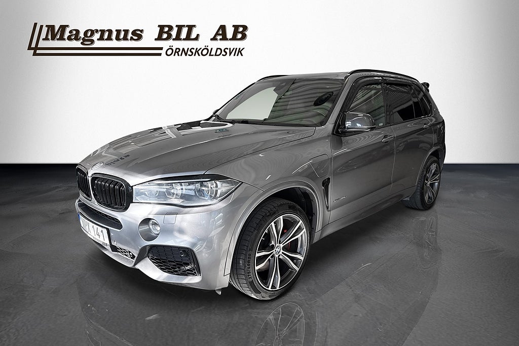 BMW X5 xDrive40e Steptronic M-sport Kamera Värmare Drag Pano 2018 till salu hos Magnus Bil