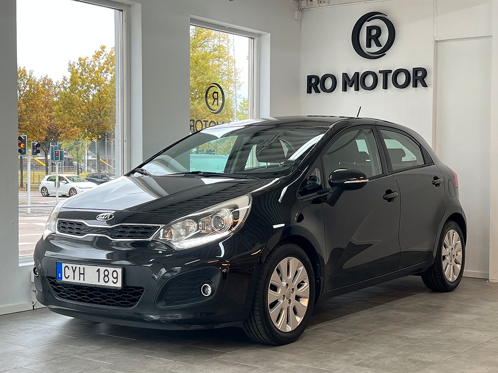 Kia Rio 5-dörrar 1.2 CVVT GLS Euro 5*Nybesiktad*