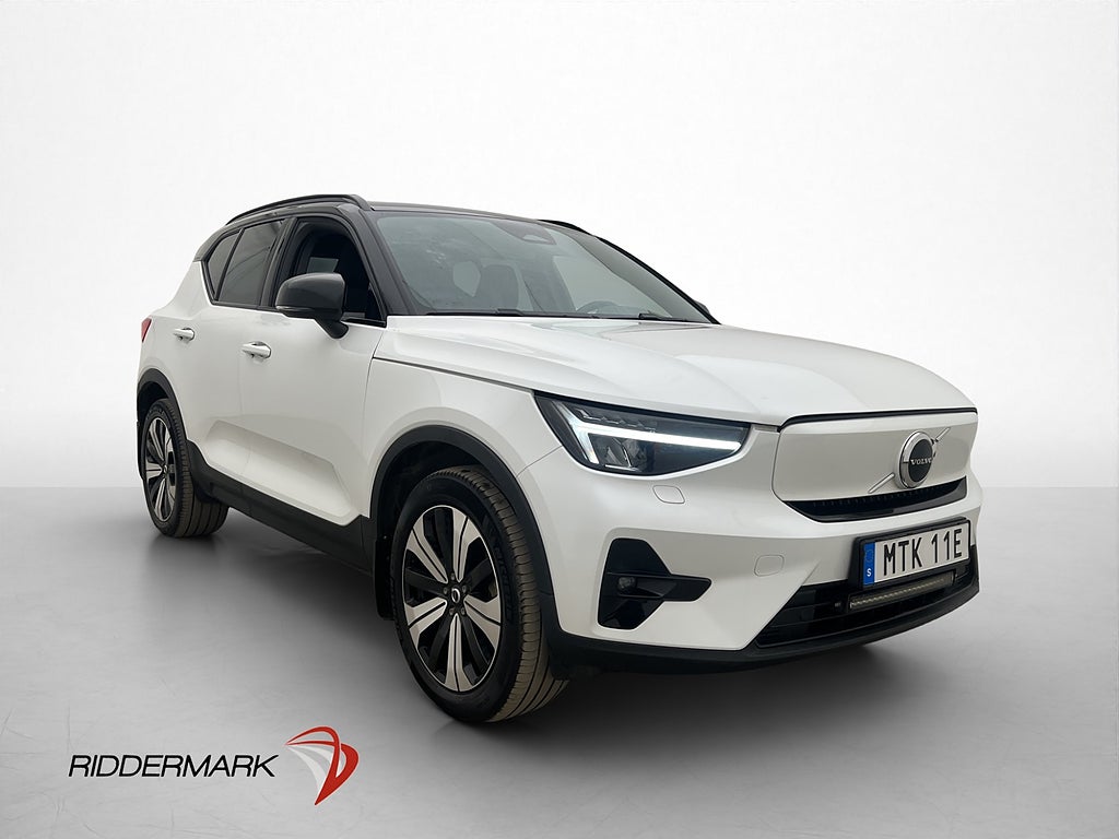 Volvo XC40 Recharge Twin motor AWD Plus Värmare Drag MOMS