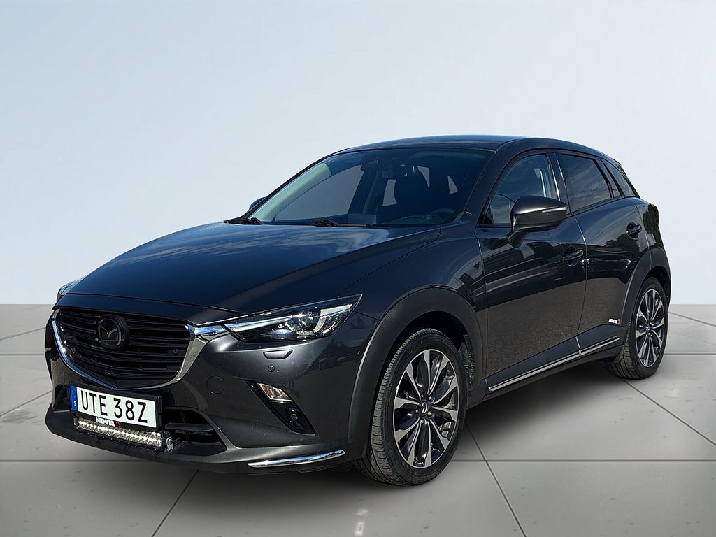 Mazda CX-3 2.0 AWD Drag/MoK-värm/BOSE/Kamera/AdaptivFart/SoV-däck
