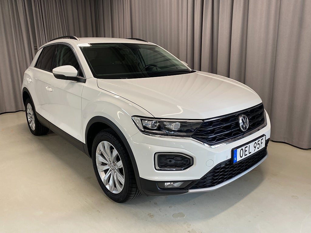 Volkswagen T-Roc 1.0 TSI 116hk Manuell. CarPlay, Rattvärme
