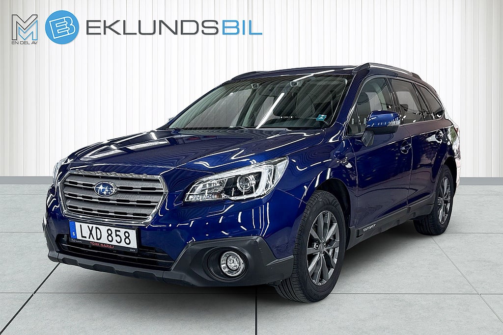Subaru Outback 2.0 4WD Lineartronic B-kamera Drag 1-Ägare Nybes Euro 6