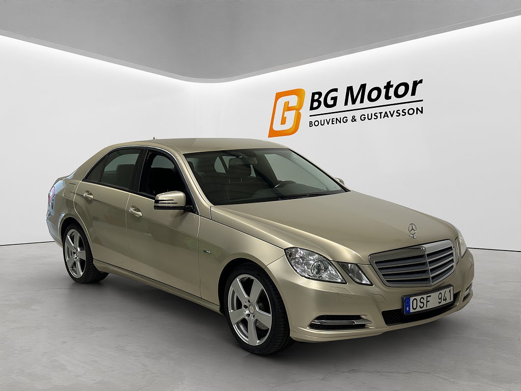 Mercedes-Benz E 200 CDI 136hk Drag/Nav/BT/Elstol