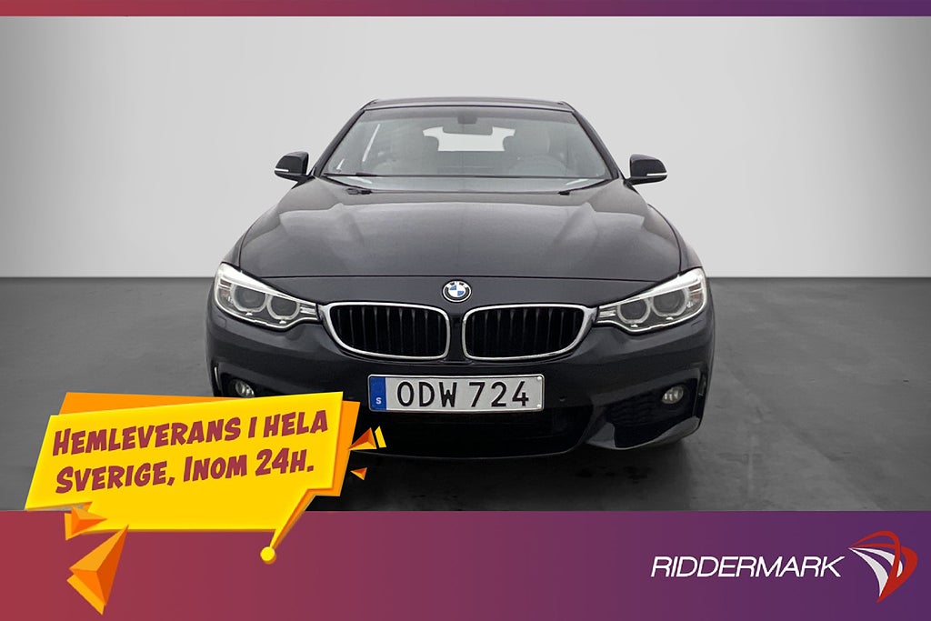 BMW 430 i xDrive GC M Sport HiFi Navi Skinn Rattvärm Drag