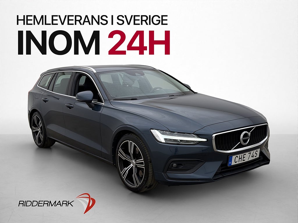 Volvo V60 T5 Momentum VOC Värmare Kamera CarPlay Navi Drag