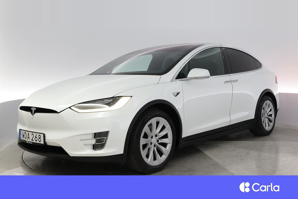 Tesla Model X 100D 6-sits EAP Pano Drag V-Hjul 5,99 % Ränta