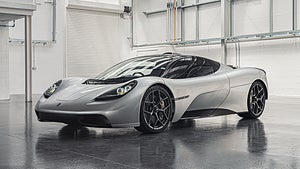 GMA T.25 har en 3,9-liters V12-motor. Foto: GMA.  