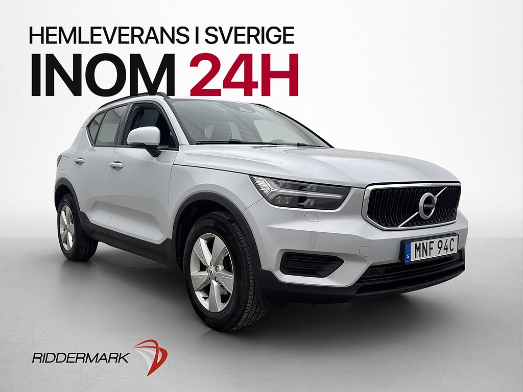 Volvo XC40 T2 Kinetic Sensorer Rattvärme Värmare VOC