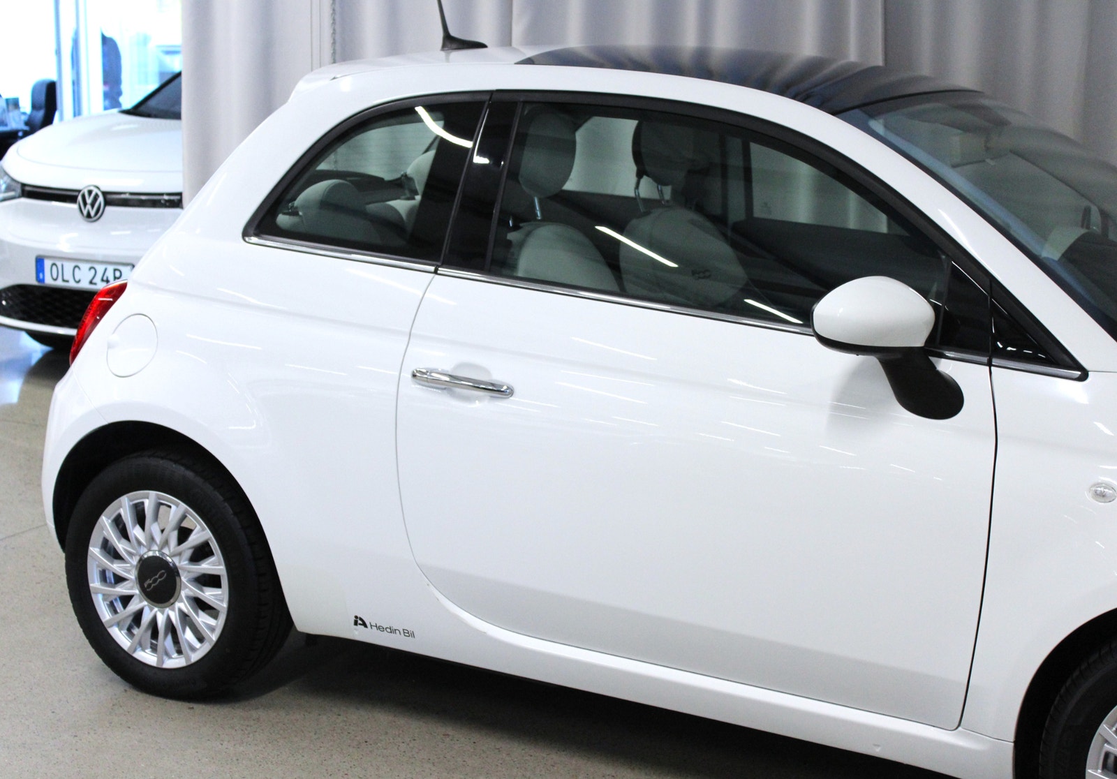 Fiat 500 1.2 69hk Lounge, Panorama, S&V-hjul, Lågmil 2019 - miniatyr 10