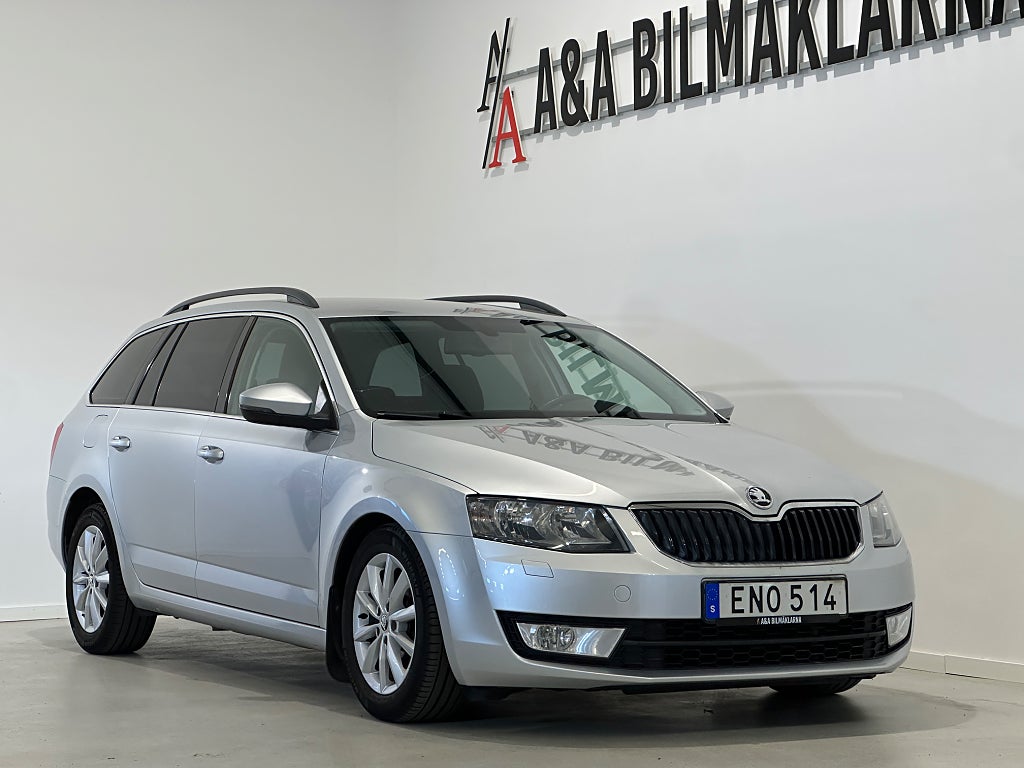 Skoda Octavia Kombi 2.0 TDI Ambition Dragkrok Kamrembytt 150hk
