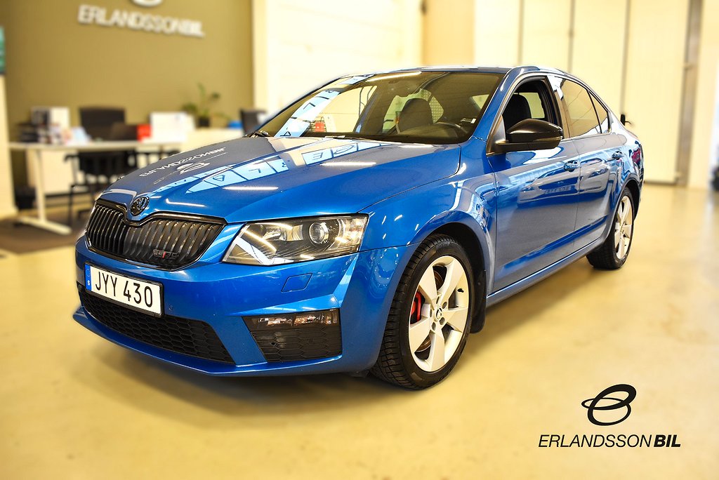 Skoda Octavia RS 2.0 TSI RS Euro 6 P-SENSORER, DRAGKROK