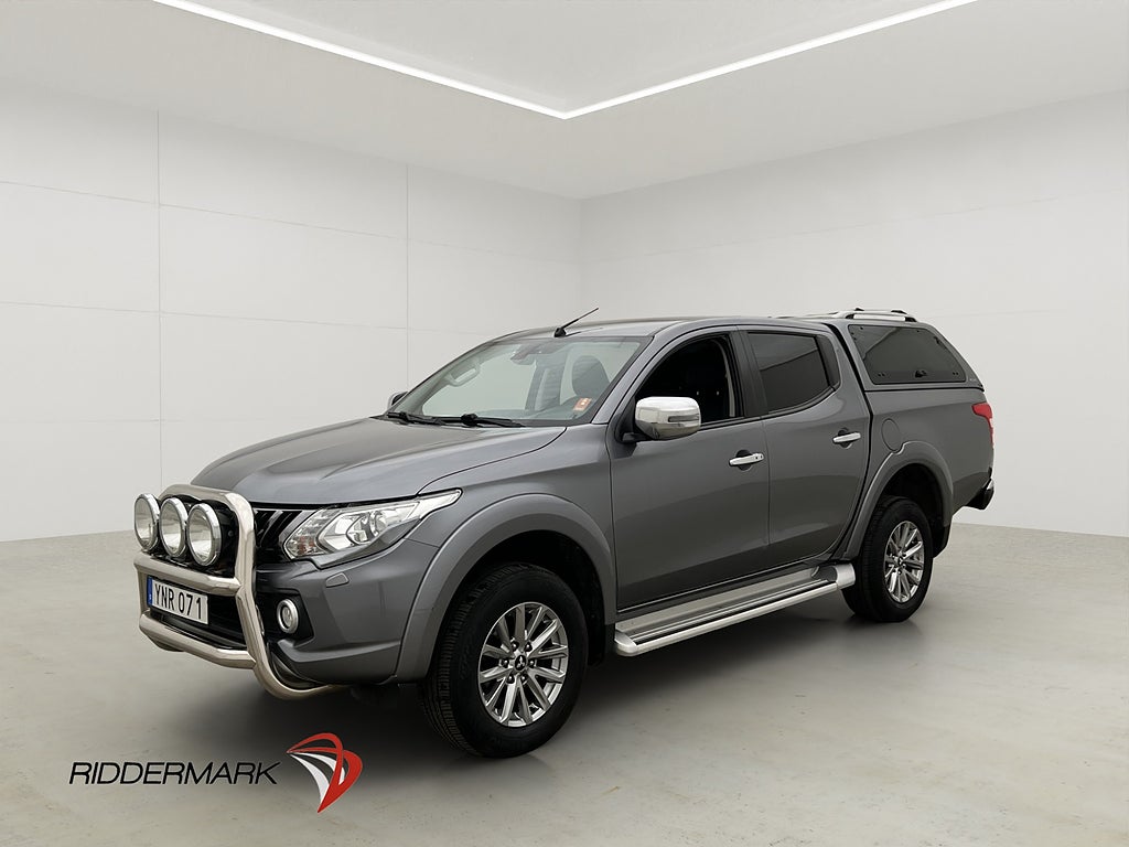 Mitsubishi L200 Premium 2.4 4WD Drag Diff Skinn Kåpa Moms