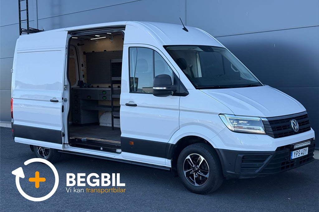 Volkswagen crafter 2.0 TDI DSG| Luftfj förarstol | verkstadInredd I Moms