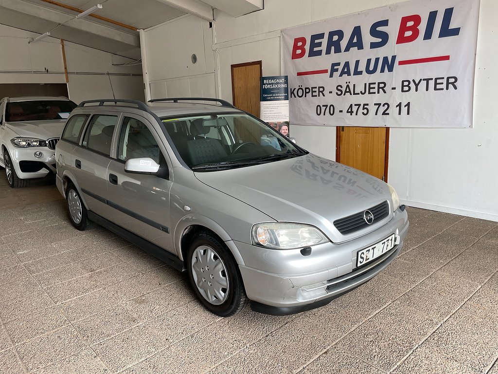 Opel Astra Caravan 1.6/Besiktad/Svensksåld