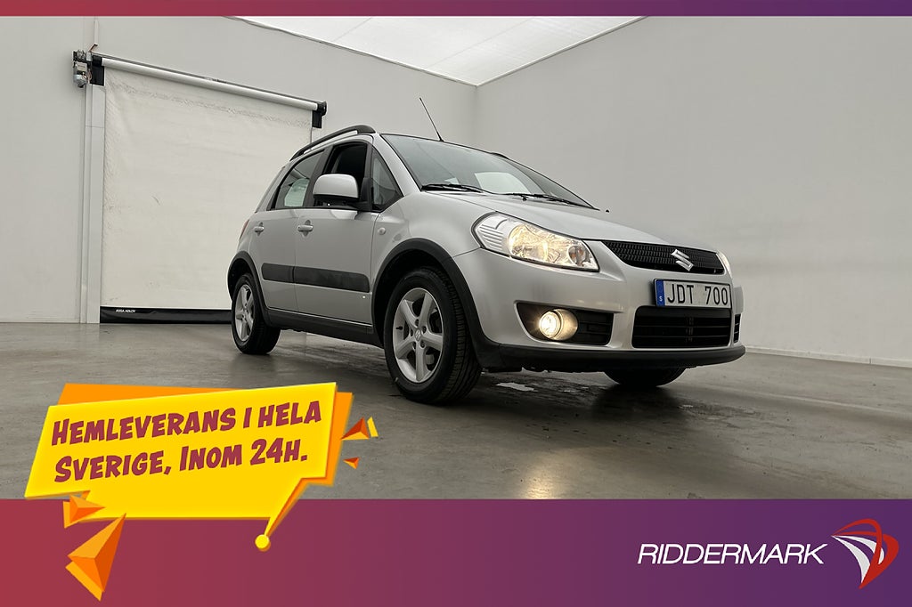 Suzuki SX4 1.6 VVT 107hk Värmare Keyless LÅGAMIL 2-brukare