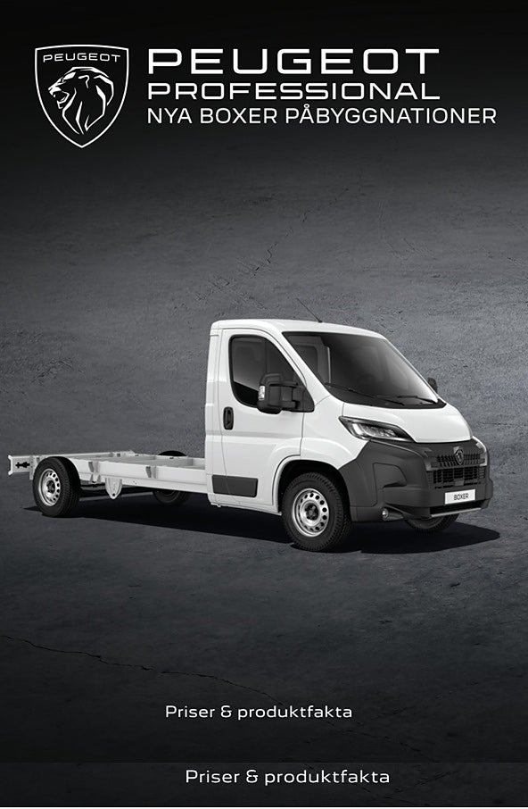 Peugeot Boxer  Kranflak L4100 180 hk 4100*2100*300 