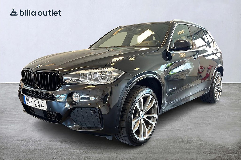 BMW X5 xDrive40d M Sport 313hk 7-sits Drag 360°kam Värmare H/K