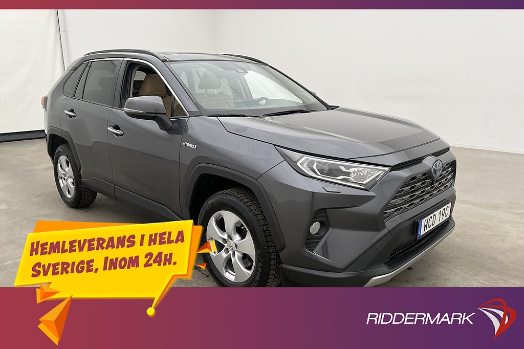 Toyota RAV4 Hybrid AWD Executive Pano 360° HuD Drag Skinn