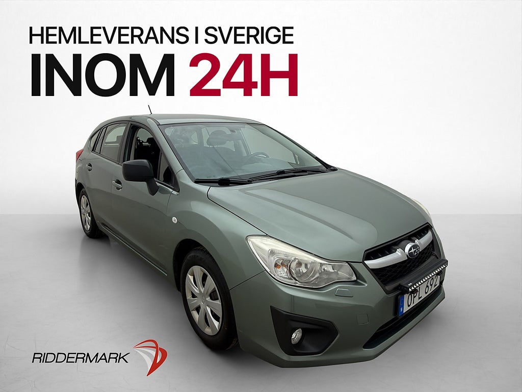 Subaru Impreza 1.6 4WD 114hk LED-Ramp Farthållare