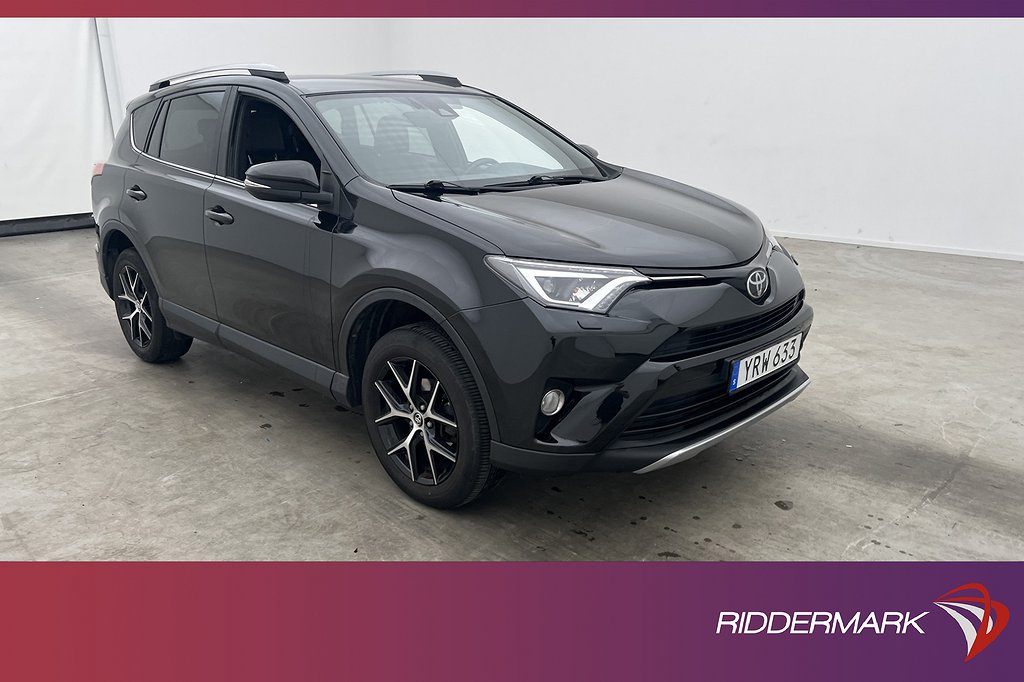 Toyota RAV4 2.0 4x4 152hk Active Plus Kamera Navi Drag