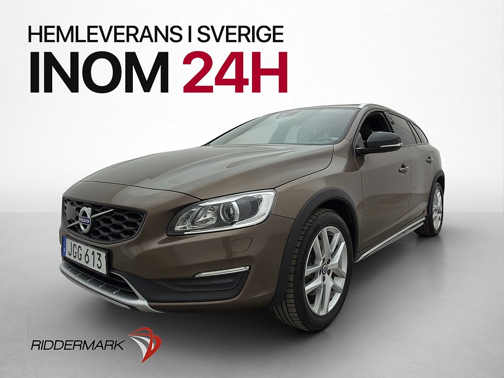 Volvo V60 Cross Country D4 AWD Summum VOC Värmare Läder