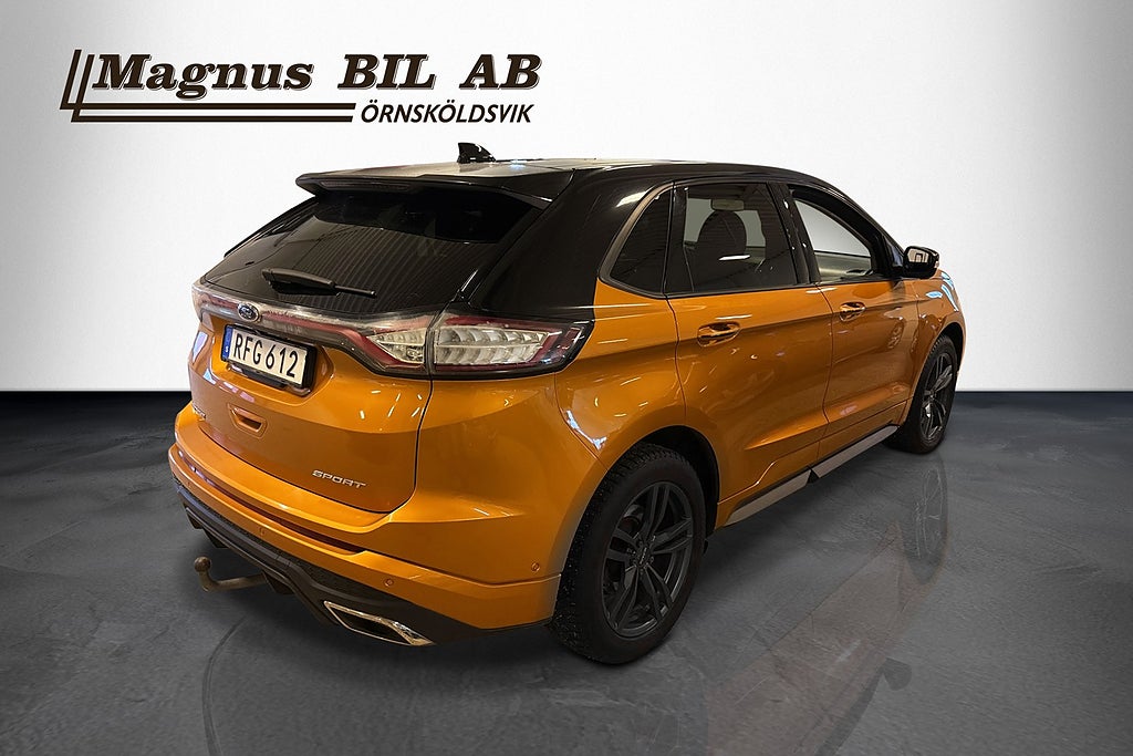 Ford Edge 2.0 TDCi Bi-Turbo AWD Aut Drag P-Värmare Sov hjul  miniatyr 3