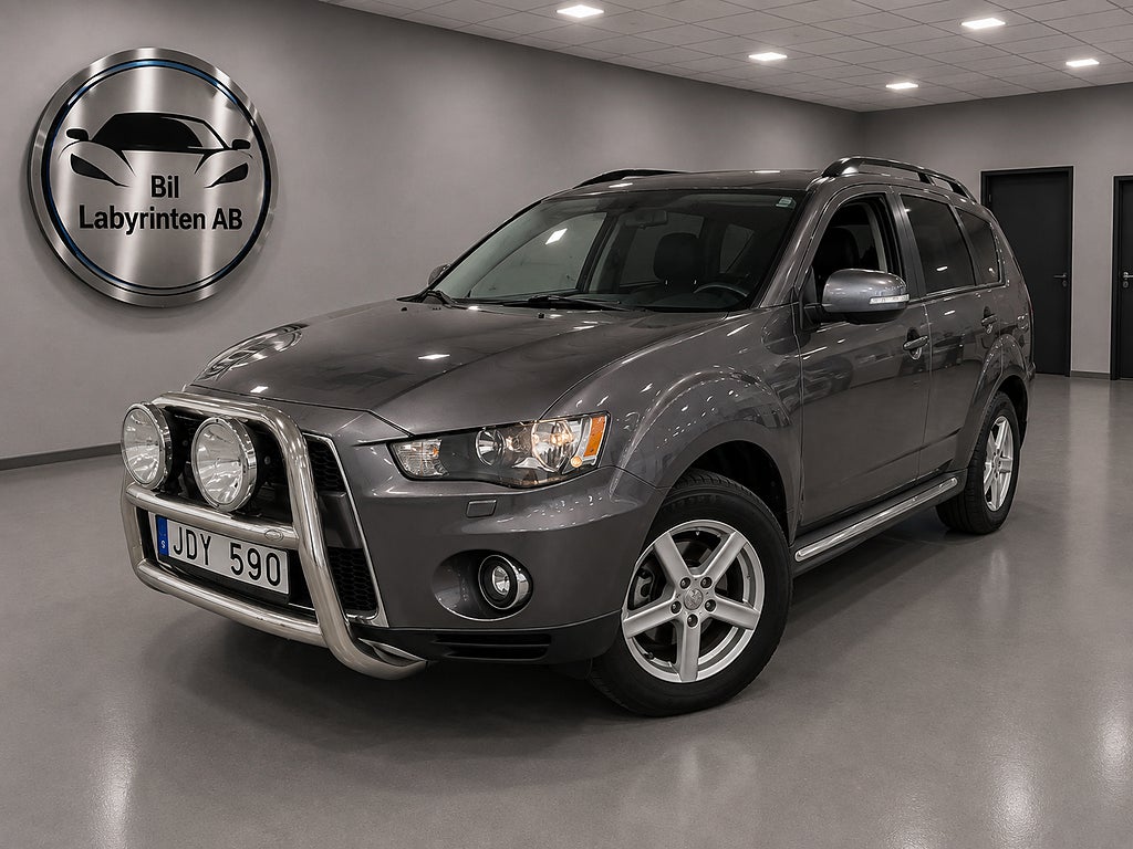 Mitsubishi Outlander Fullservad 5-seater 2.2 D AWC TC-SST Edition 30 Euro 5