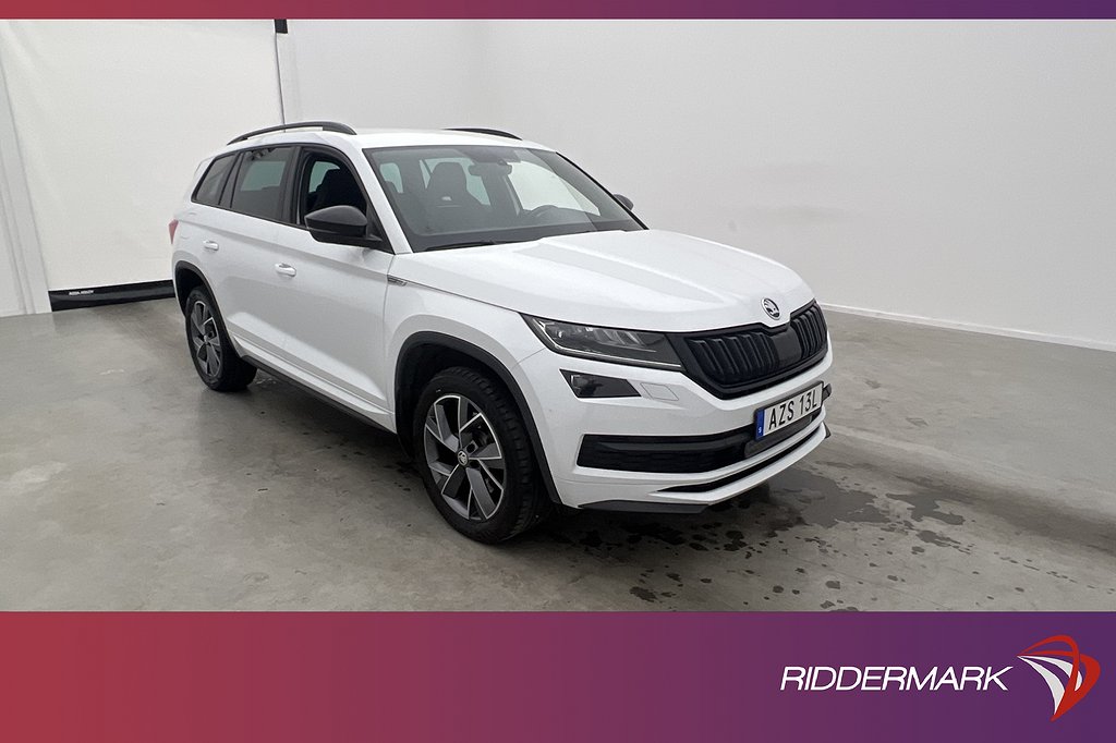 Skoda Kodiaq 2.0 TDI 4x4 SportLine 7-Sits Cockpit Värmare