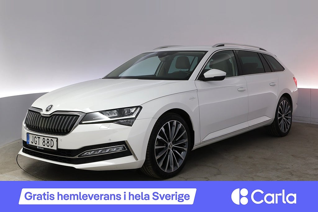 Skoda Superb iV Combi 1.4 TSI L&K Drag Läder Elstol AdapFart