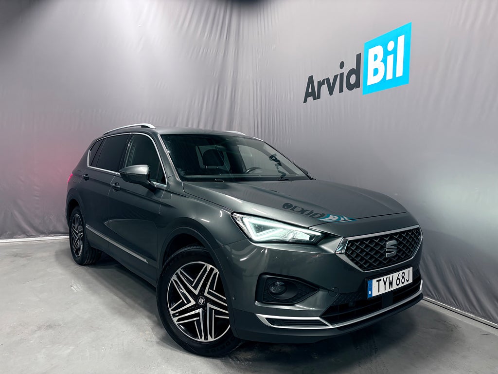 Seat Tarraco 7sits 2.0 TSI 4Drive Xcellence VÄRM B-KAM COCKPIT DRAG 