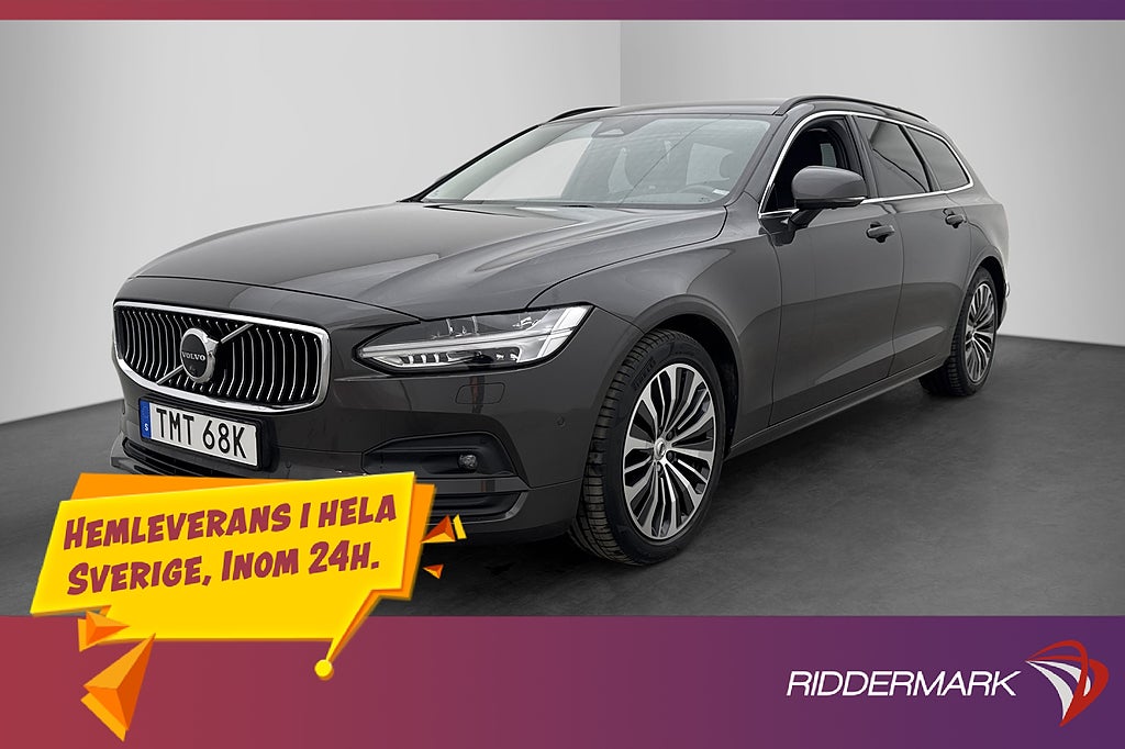 Volvo V90 B4 AWD Momentum Läder 360°  Värm Adapt-fart Drag