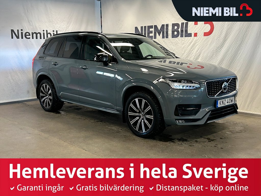 Volvo XC90 B5 AWD Automat R-Design 7-sits S&V-däck/M&D-värm