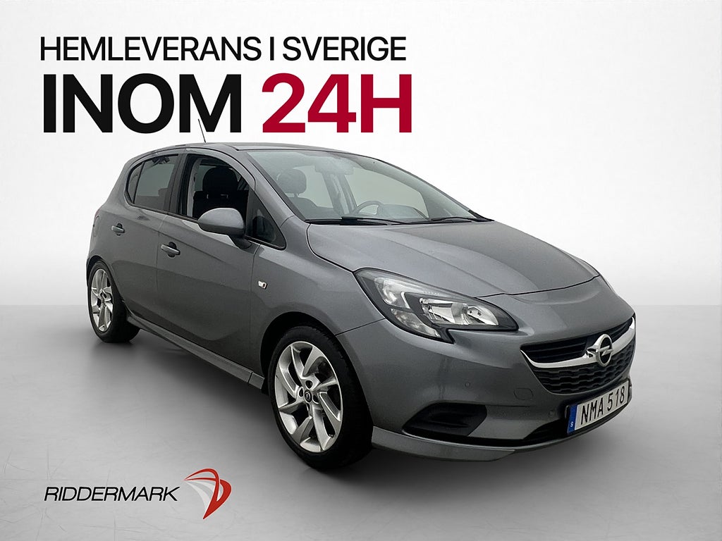 Opel Corsa 1.4 ecoFLEX 100hk Enjoy Rattvärme Sensorer Drag