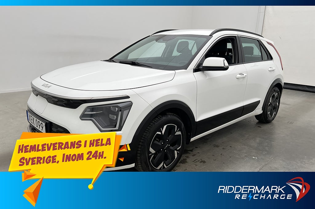 Kia Niro EV Action Kamera Navi Rattvärme CarPlay MOMS