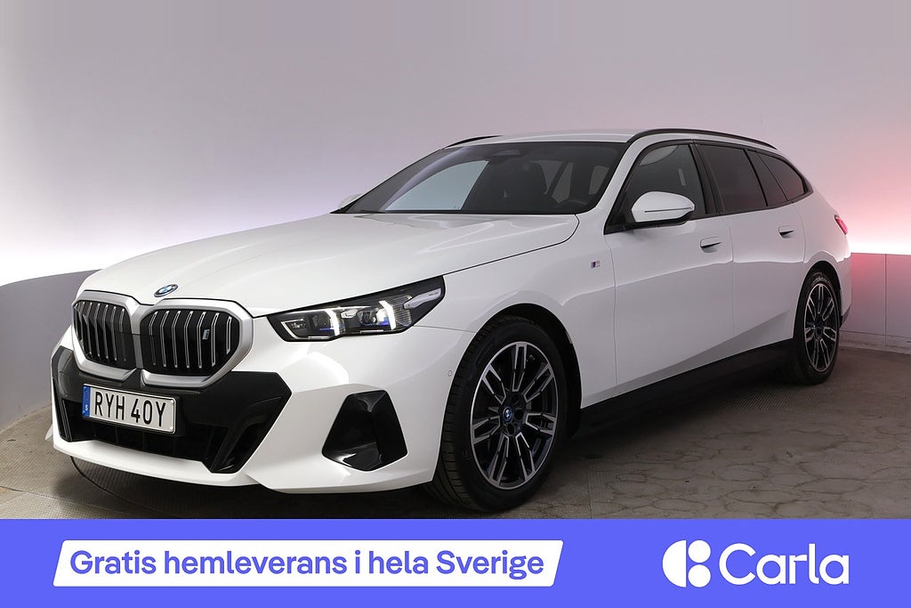 BMW i5 eDrive40 Touring M-Sport Drag BSM Kamera DA V-hjul