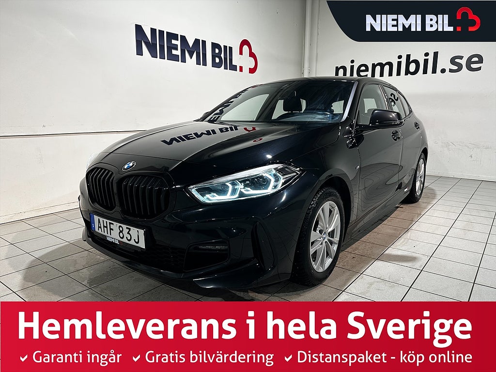 BMW 118I Steptronic M Sport GPS CarPlay Psens S/V-hjul
