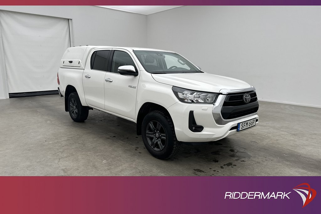 Toyota Hilux Hero 2.4 AWD Drag Diff B-Kamera Moms 1-Ägare