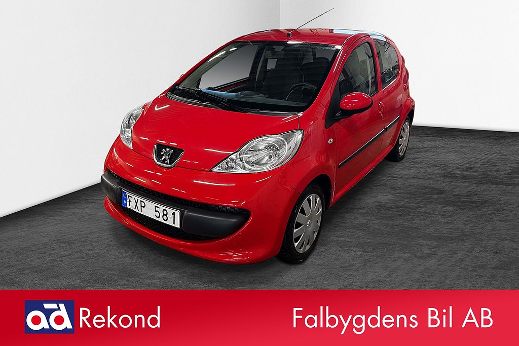 Peugeot 107 5-dörrar 1.0 Euro 4
