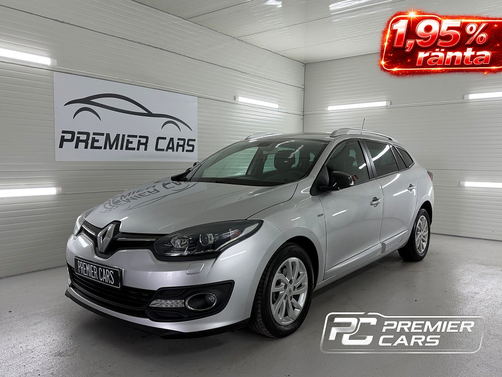Renault Mégane Grandtour 1.5 dCi LIMITED Edition Låga mil